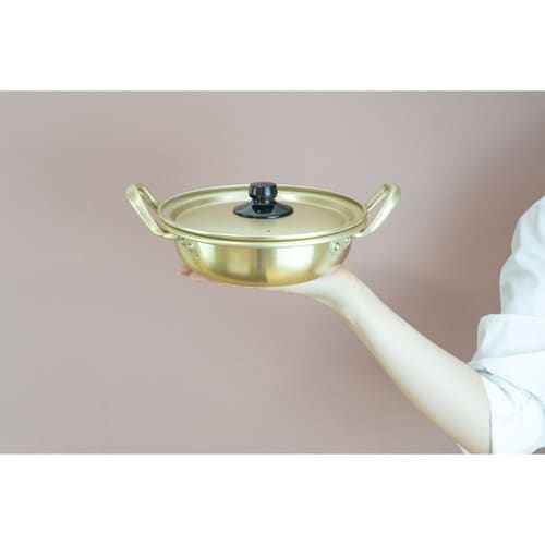 ラーメン鍋 18cm 浅型 アルミ製 味覚探訪×2