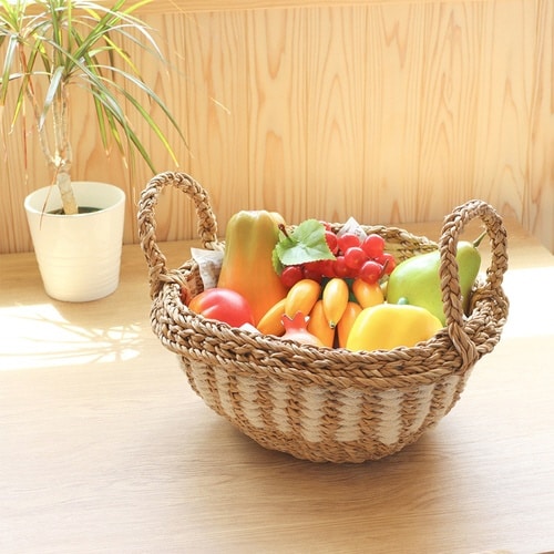 バスケット フルーツバスケット ラウンド WT×2