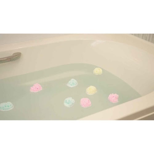 おもちゃ お風呂 お花のあわるん 泡入浴剤 ピンク