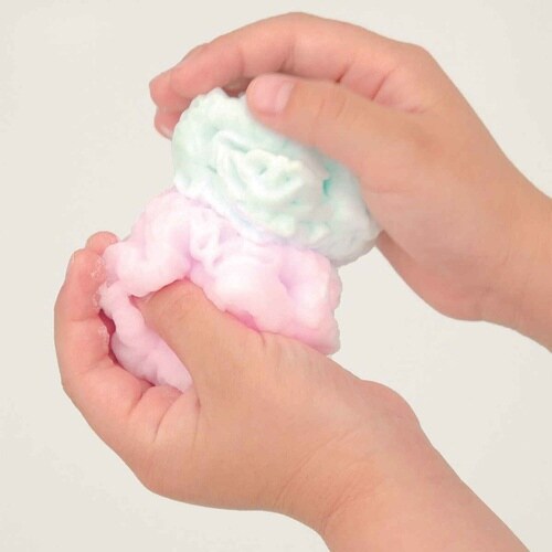 おもちゃ お風呂 お花のあわるん 泡入浴剤 ブルー