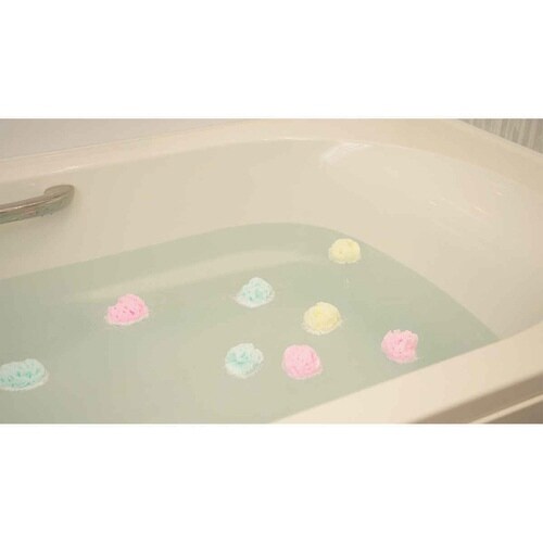 おもちゃ お風呂 お花のあわるん 泡入浴剤 ブルー