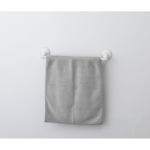 タオル掛けレバー式吸盤タオル掛け全長44cm×2