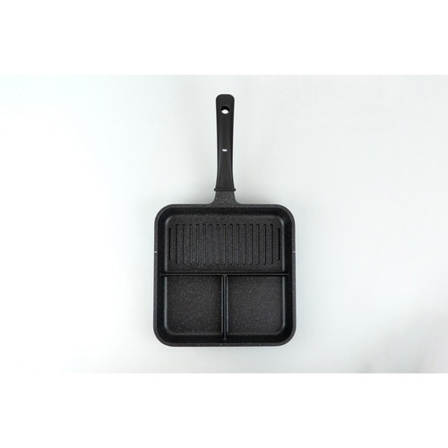 フライパン IH対応 仕切り付き トリプルパン