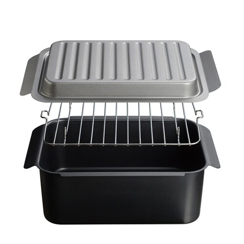 天ぷら鍋 角型 ワイド IH対応 3点セット