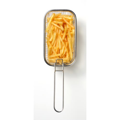 揚げ物ざる 角型 片手 ポコフリット×2