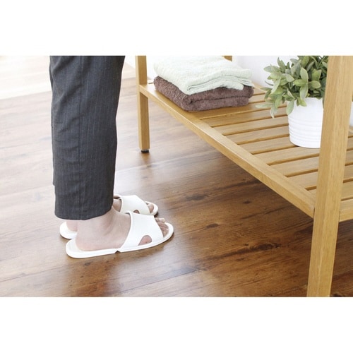 サンダル 約23から25cm アイボリー