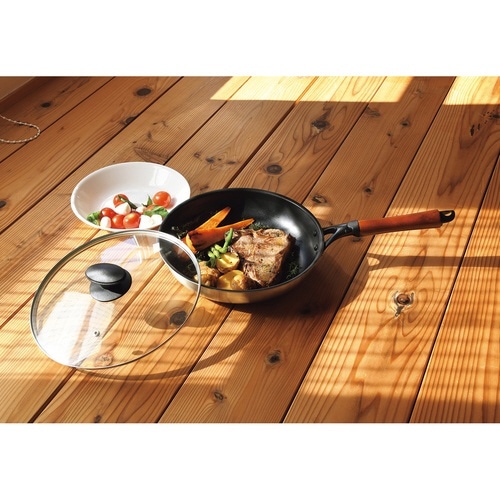 フライパン 蓋 26cm用 強化ガラス製 鍋蓋