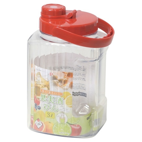 果実酒びん 3L プラスチック