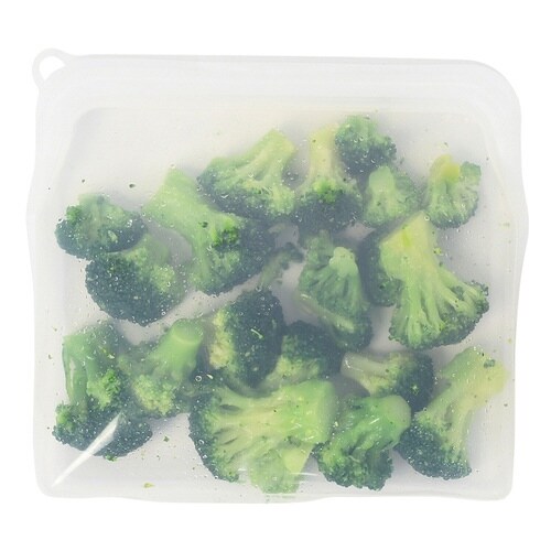 保存袋 900ml ジップクリア シリコーンバッグ