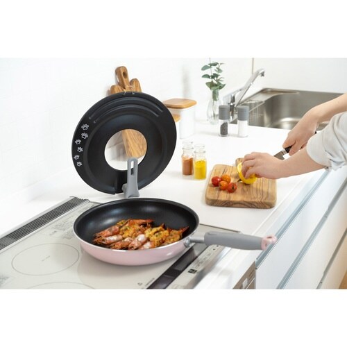 フライパンカバー24から28cmガラス窓付き×2