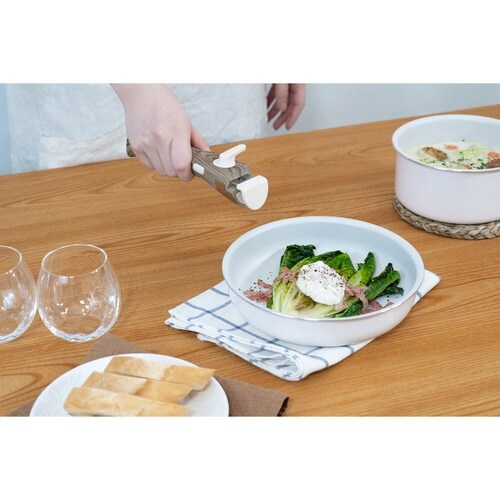 フライパン 20cm IH対応 着脱式×2