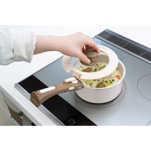 片手鍋 16cm IH対応 着脱式×2