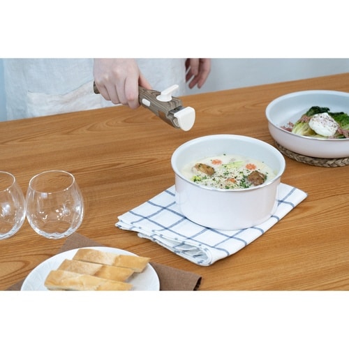 片手鍋 16cm IH対応 着脱式×2