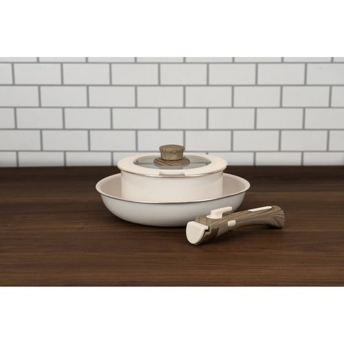 片手鍋 18cm IH対応 着脱式×2