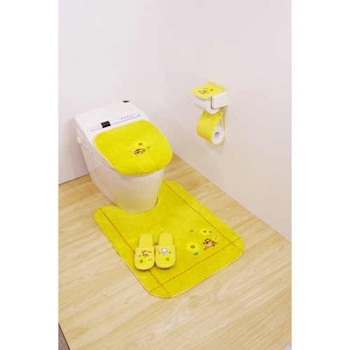 トイレフタカバー となりのトトロ 花のバス停×2