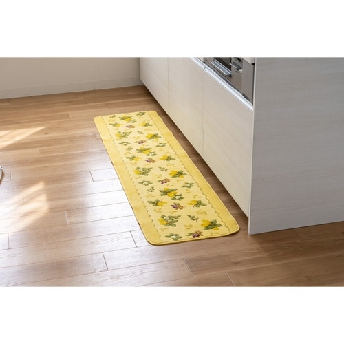 キッチンマット プロヴァンスシエル イエロー