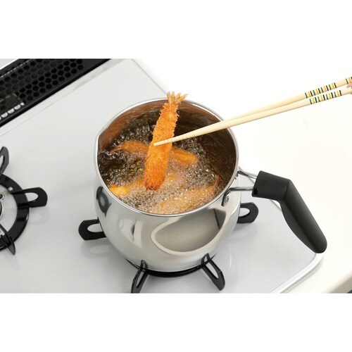 マルチポット 17cm IH対応 ステンレス製