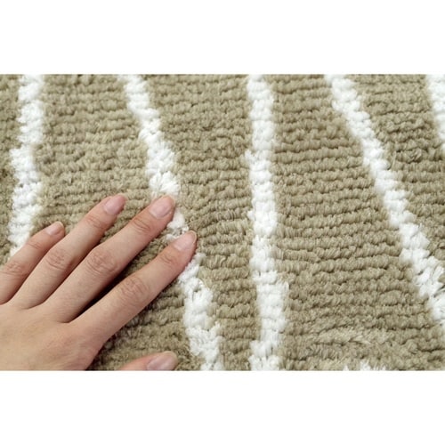 キッチンマット Lugn ナチュラル×2