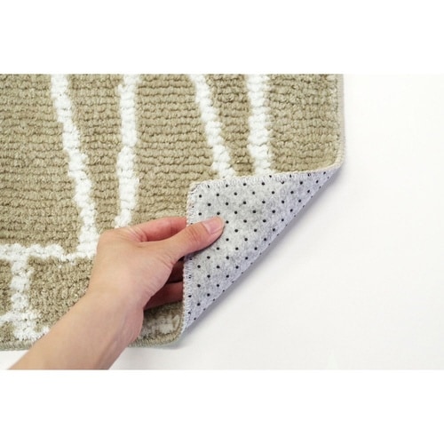 キッチンマット Lugn ナチュラル×2