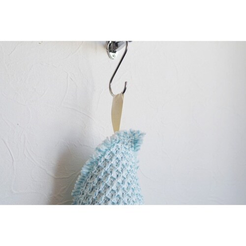 水切りマット ふわさら吸水水切りマット ブルー