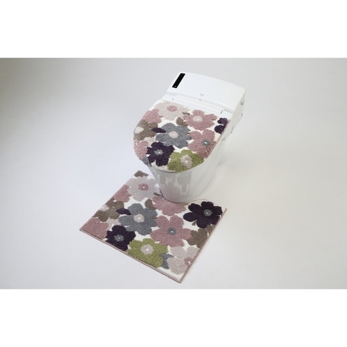 兼用蓋カバー フルール 蓋カバー ピンク×2