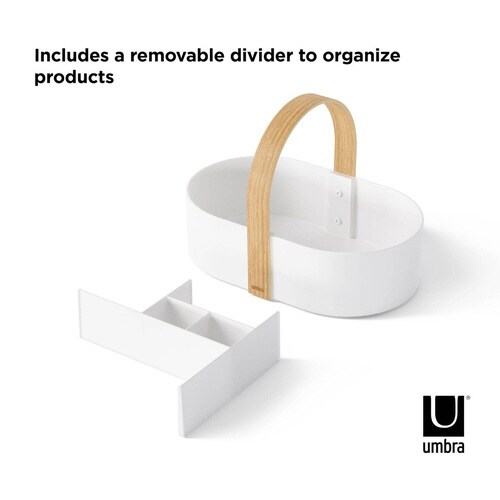 umbra 小物収納 ホワイト×ナチュラル