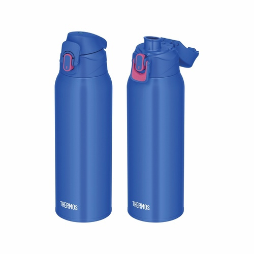 サーモス 水筒 1L ブルーピンク