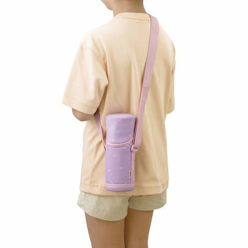 サーモス ボトルカバー ピンクパープル×2