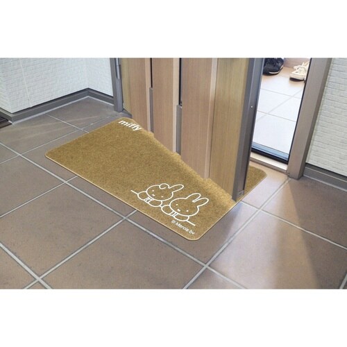 玄関マット miffy ミッフィーとダーン