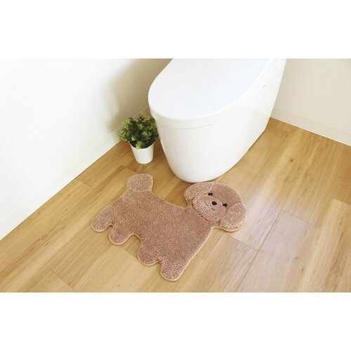 トイレマット 56×55cm トイプードル