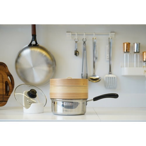 片手鍋 18cm IH対応 せいろ付き×2