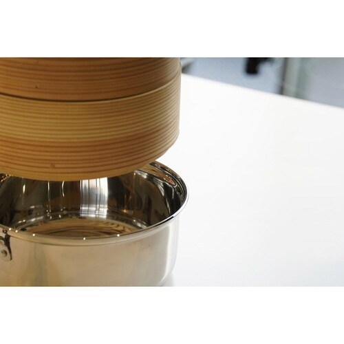 片手鍋 18cm IH対応 せいろ付き×2