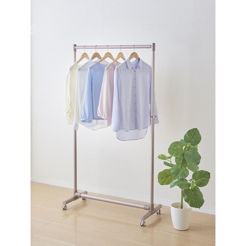 ハンガーラック コーラルピンク