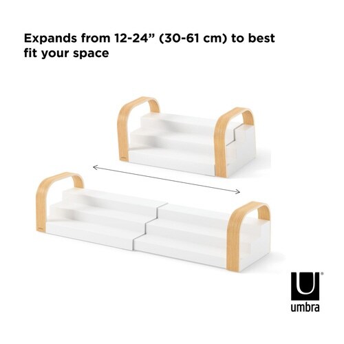 umbra 調味料ラック ベルウッド ホワイト