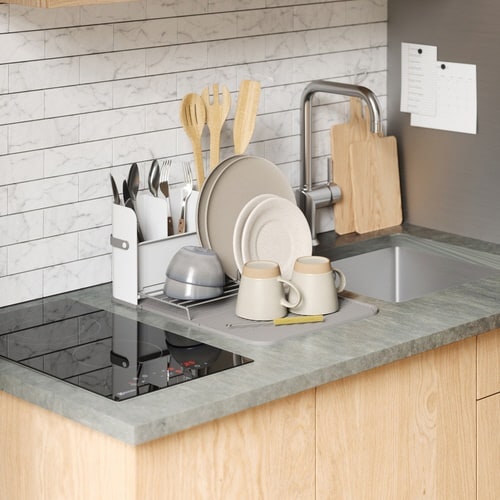 umbra 水切りラック スリング ホワイトグレー