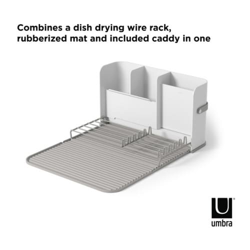 umbra 水切りラック スリング ホワイトグレー