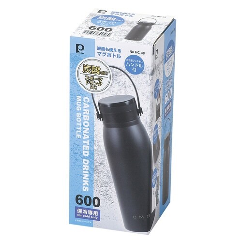 水筒 600ml 炭酸も使えるマグボトル600