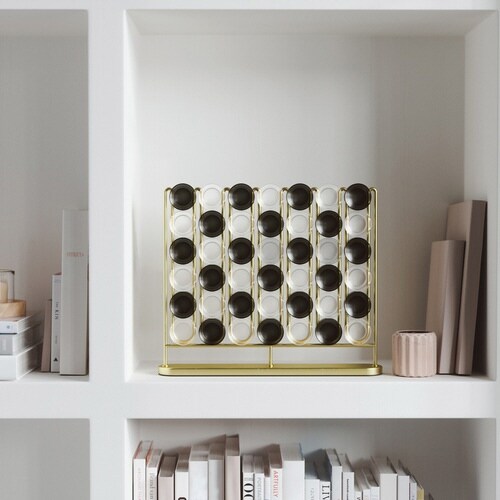 umbra オブジェ スタックス ブラス 四目並べ