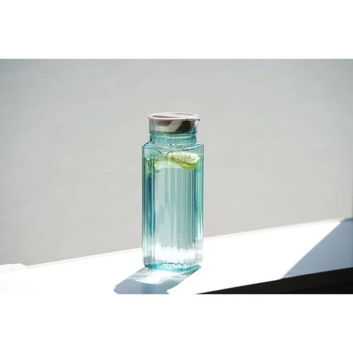 冷水筒 ピッチャー 1.2L ガラス調