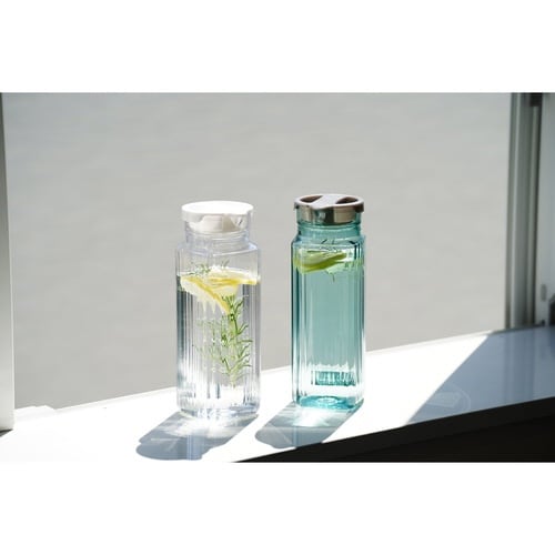 冷水筒 ピッチャー 1.2L ガラス調