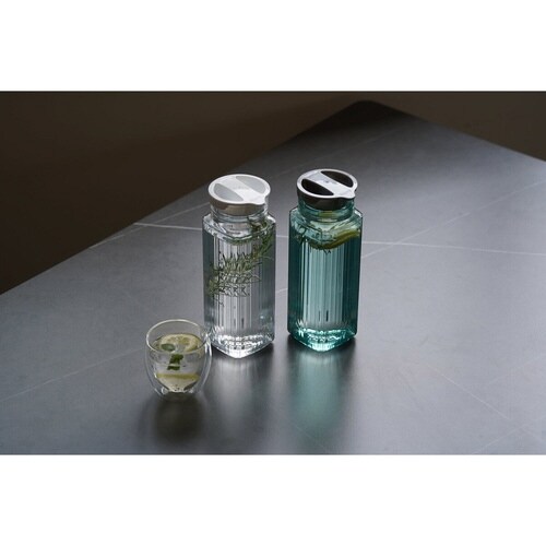 冷水筒 ピッチャー 1.2L ガラス調