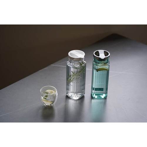 冷水筒 ピッチャー 1.2L ガラス調