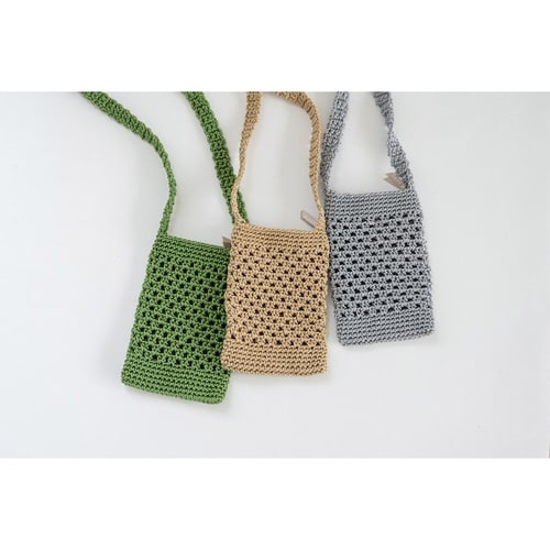 スマホショルダー マルシェシリーズ ベージュ