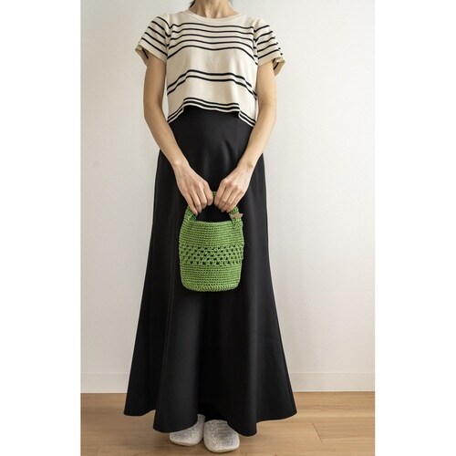 バッグ 手持ち マルシェシリーズ グリーン×2