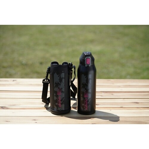 水筒 1.1L ピンクブラック×2