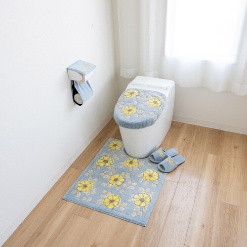 トイレマット フローリア ブルー