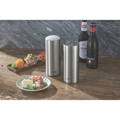 タンブラー 600ml 真空断熱 ステンレス×2