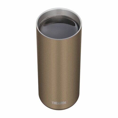 タンブラー 600ml 真空断熱 ブラウンゴールド