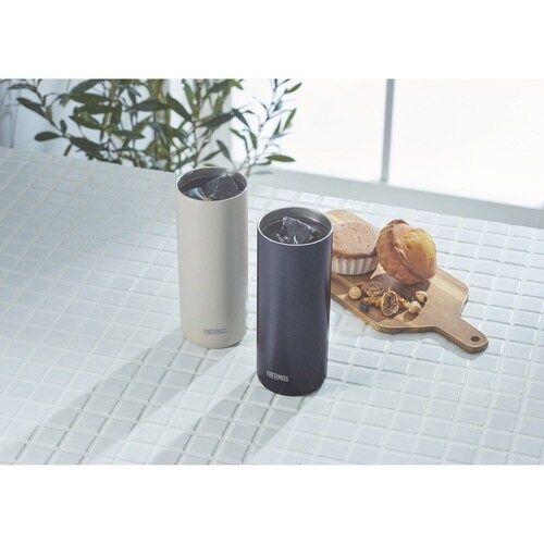 タンブラー 600ml 真空断熱 ストーンホワイト