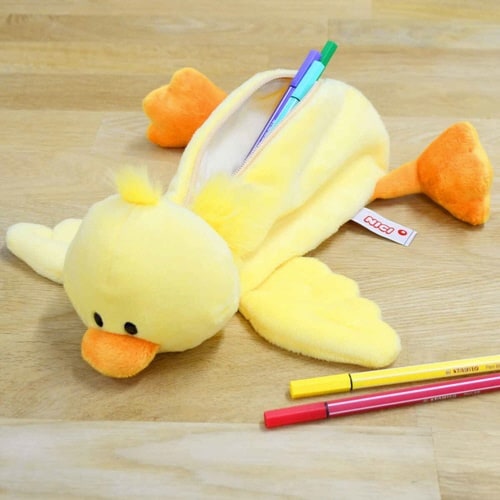 筆箱 フィギュアポーチ NICI ヒヨコ×2